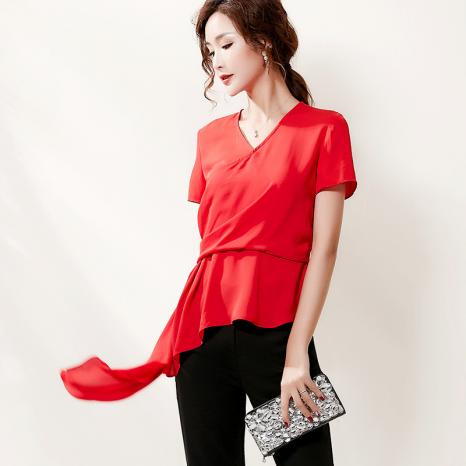 sd-17302 blouse-red